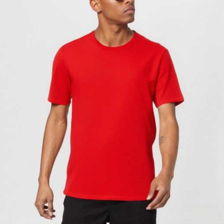 New Jordan T Shirts Men's Red AJ1159-611