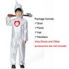 Of Wizard Oz Tin Man Adult Kids Cosplay Costume Boy Girl Fancy Dress Suit Outfit