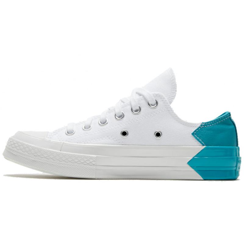 Converse 1970s Chuck Stylish & Comfortable Non-Slip Lightweight Low-Top Espadrilles Women's White Blue