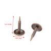 100Pcs Antique Bronze Upholstery Nails Jewelry Wood Box Sofa Tack Stud Pushpin Doornail Furniture Home Decor 8Mm*15Mm Hardware