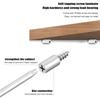 60pcs Cross Self-tapping Screw with Nonslip Rubber Cabinet Board Laminate Support DIY Wardrobe Cabinet Glass Partition Nails