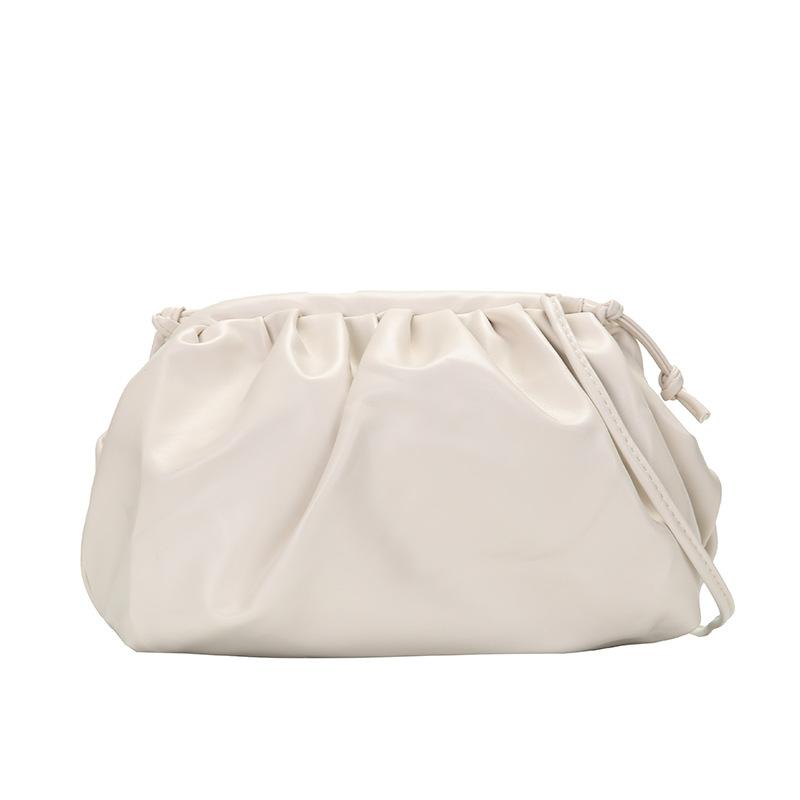 Geantă de umăr texturată pentru femei, tendință de modă, lux ușor, genți crossbody versatile, nouă versiune coreeană, pachet nor simplu