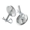 Adjustable Snow Plow Shoes Metal Snow Plow Skid Shoes set for UTV Plows Hardened Steel Skid Shoe Replacement Parts