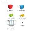 Decimal Math Cubes for Early Education: Montessori Teaching Aids for Understanding Ones, Tens, Hundreds, and Thousands