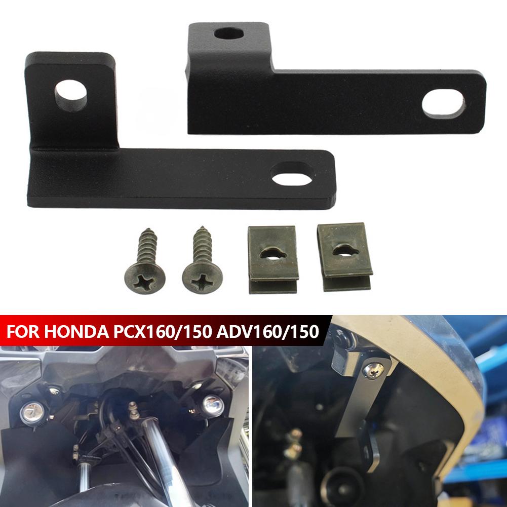 For Honda PCX160/150 ADV160/150 Spot Light Holder Motorcycle Hidden Fog Light Mounting Bracket Modification Accessory