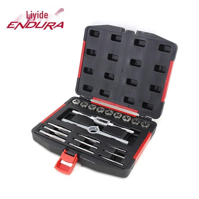 Endura 20-piece High-Speed Steel Hand Tap Set