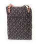 Christian Olivier Vertical Multi-Pouch 7706, Water-Repellent Jacquard (Chocolate)