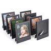 HIYQIN Desktop-Fotorahmen für Polaroid Sofortbildkamera Zoll Foto Kleiner Fotorahmen für Serienkamera Film Schwarz 8er-Pack i-Type Now/OneStep2/Flip/Lab