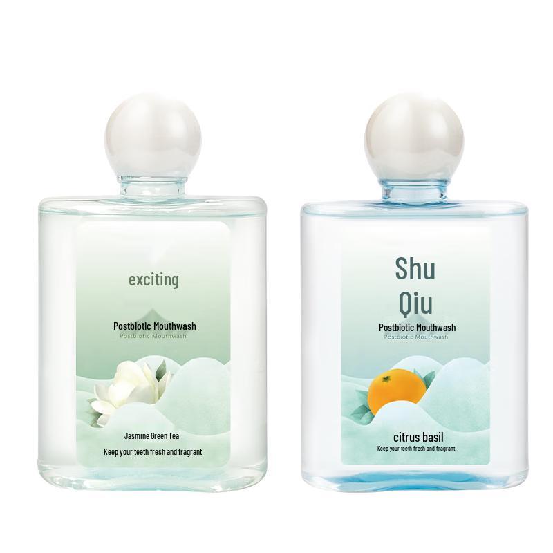 

Shuqiu Postbiotic Dual Flavor Portable Mouthwash