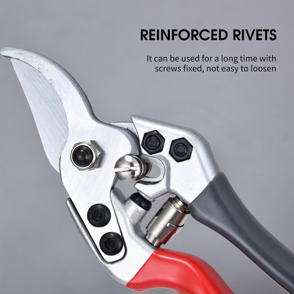 Secateurs Steel Blade Pruning Shears with Ergonomic Handles Gardening Pruning Scissors Bonsai Cutters Professional