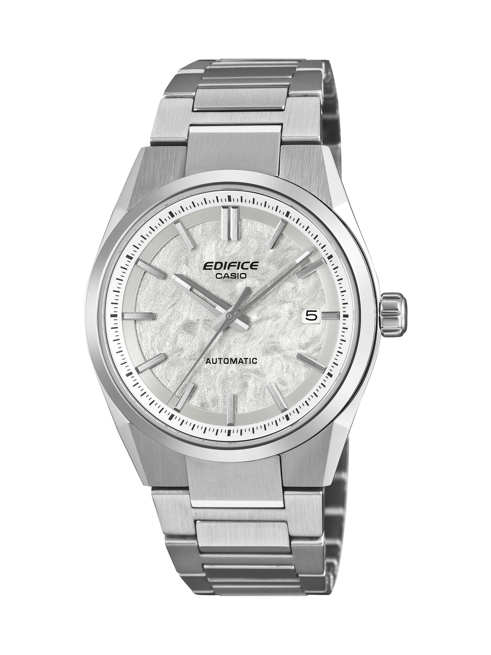 

Edifice Watch Mechanical Automatic Sapphire White [Casio] - Winding, Crystal, EFK-110D-7AJF, Men s, білий
