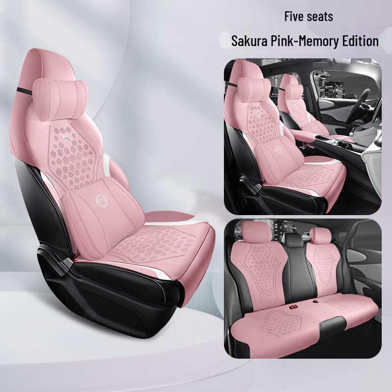 Fashion Edition 2025 Dolphin Car Seat Cushion, 420km Model, Suede Saddle Pad Half-Cover.