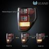Rear LED Taillights with Sequential Turn Signal for 2009-2014 Ford F150