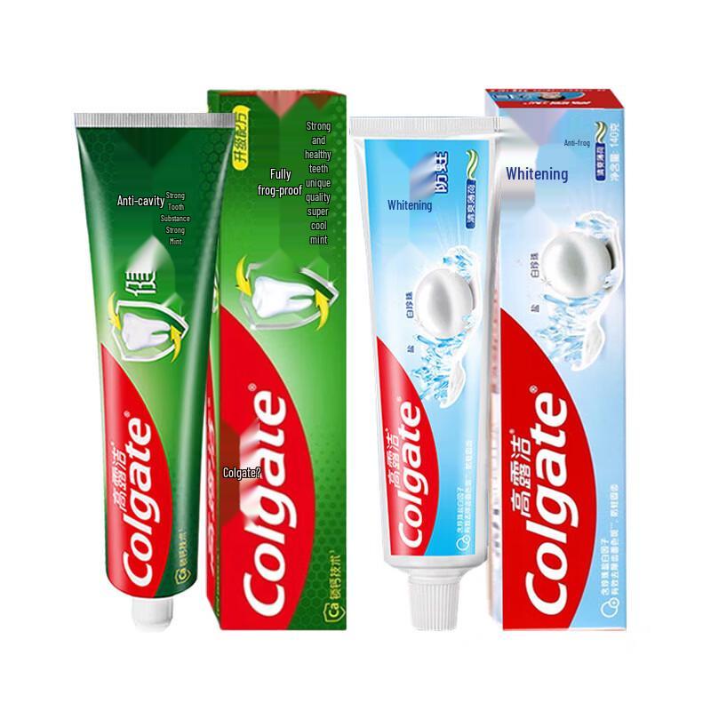 Colgate Toothpaste Bundle: Anti-Cavity & Whitening