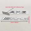 3D ABS Car Letters Logo AMG Badge Rear Trunk Emblem Sticker Mercedes Benz AMG A B C E G W211 W203 W204 W210 W124 Accessories