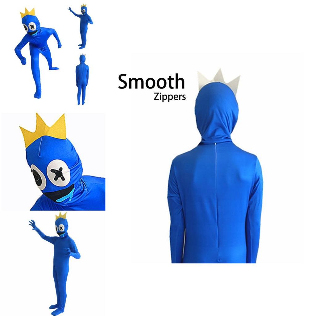 Authentisches Roblox Rainbow Friends Cosplay-Kostüm für Kinder und Erwachsene