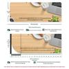 Transparent PVC Table Mat: Oil-Proof, Waterproof, and Dirt-Resistant Dining Table Protector