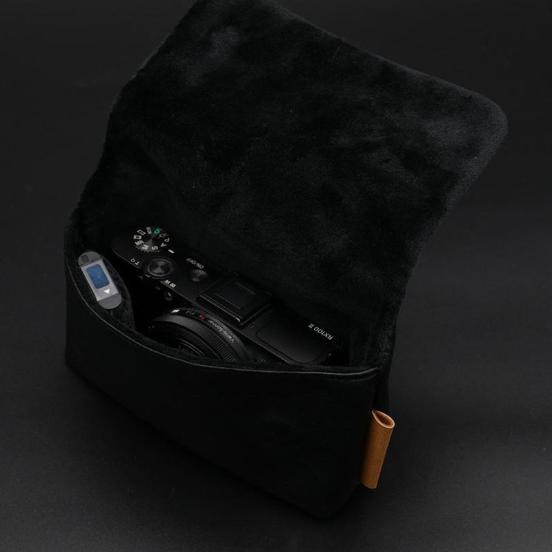 Pu Leather Camera Bag Soft Case Cover For Fujifilm X100V X100F X100T X100S Xf10 X30 X10S X70 Leica Duxl X X2 Canon G7Xiii G5Xii