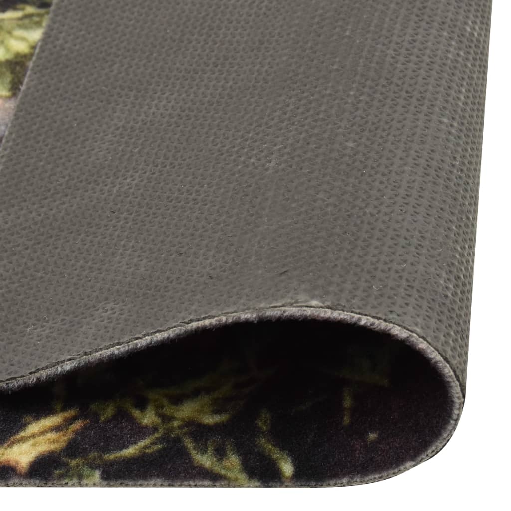 Kitchen Rug Washable Spoon Design 45 x 150 cm