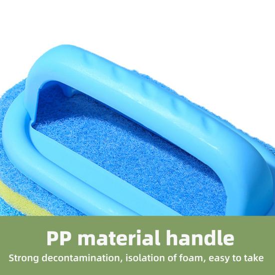 Cleaning Brush Bathtub Floor Sink Dish Scrubber Easy to Use Handcrafted Cleaning Brush Cleaning Accessory