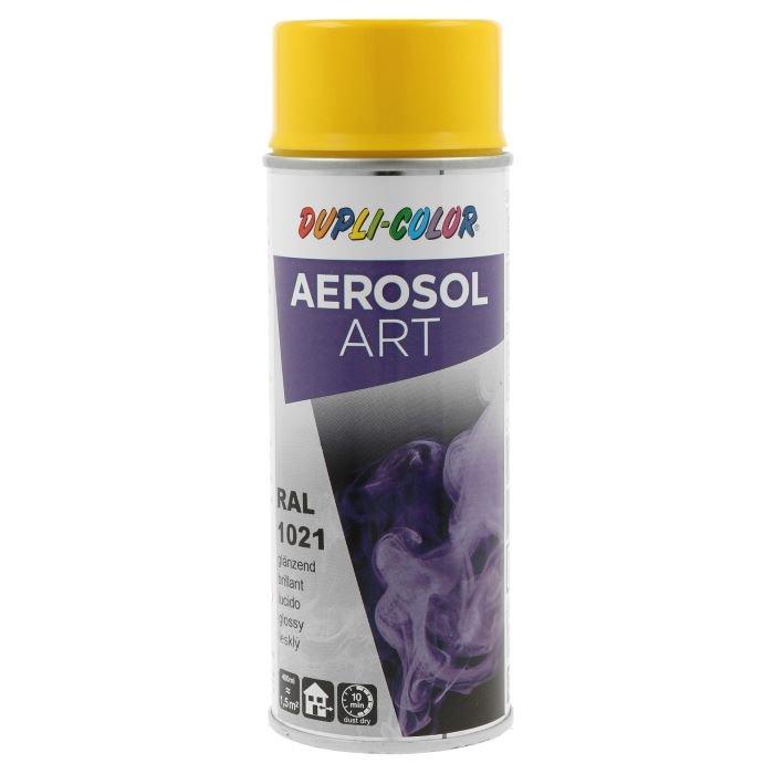 SPRAY PAINT ACRYLIC VARNISH RAL 1021 RAPESE