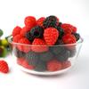 DIY Accessories Bright Color Realistic PVC Mulberry Branch Model Artificial Raspberry Fake Fruit Photography Props
