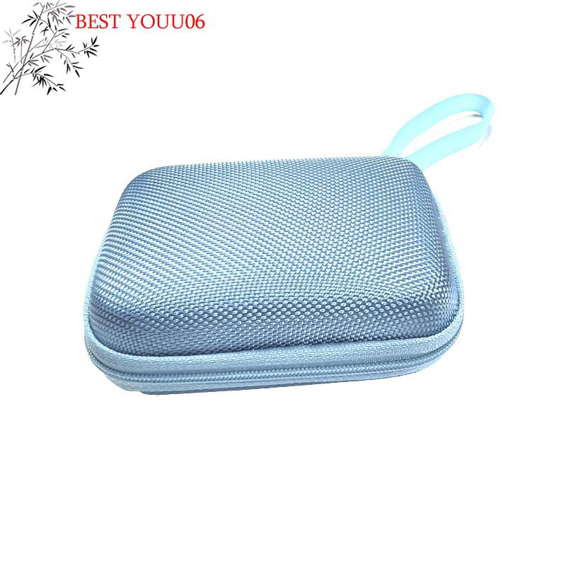 (YOUU06)Custodia Rigida in Nylon + EVA per Fotocamera Digitale Piccola da Viaggio Portaoggetti per Fotocamere per Accessori Scheda SD Scheda CCD