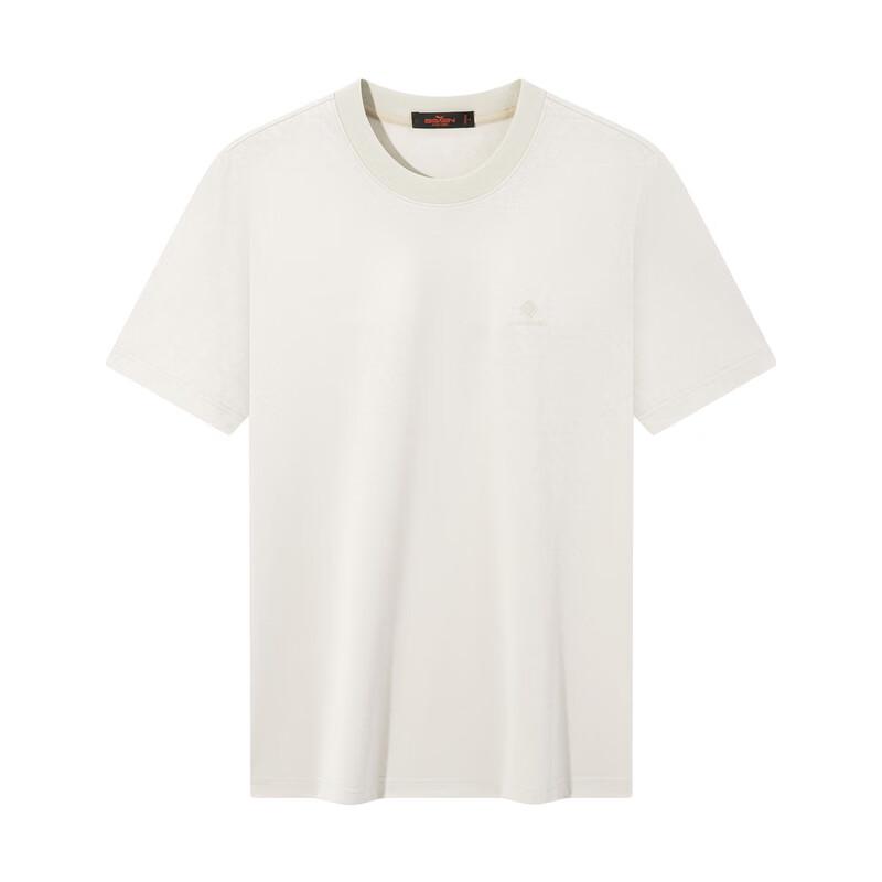 Seven Men's Modal Cooling Jacquard Round Neck T-shirt