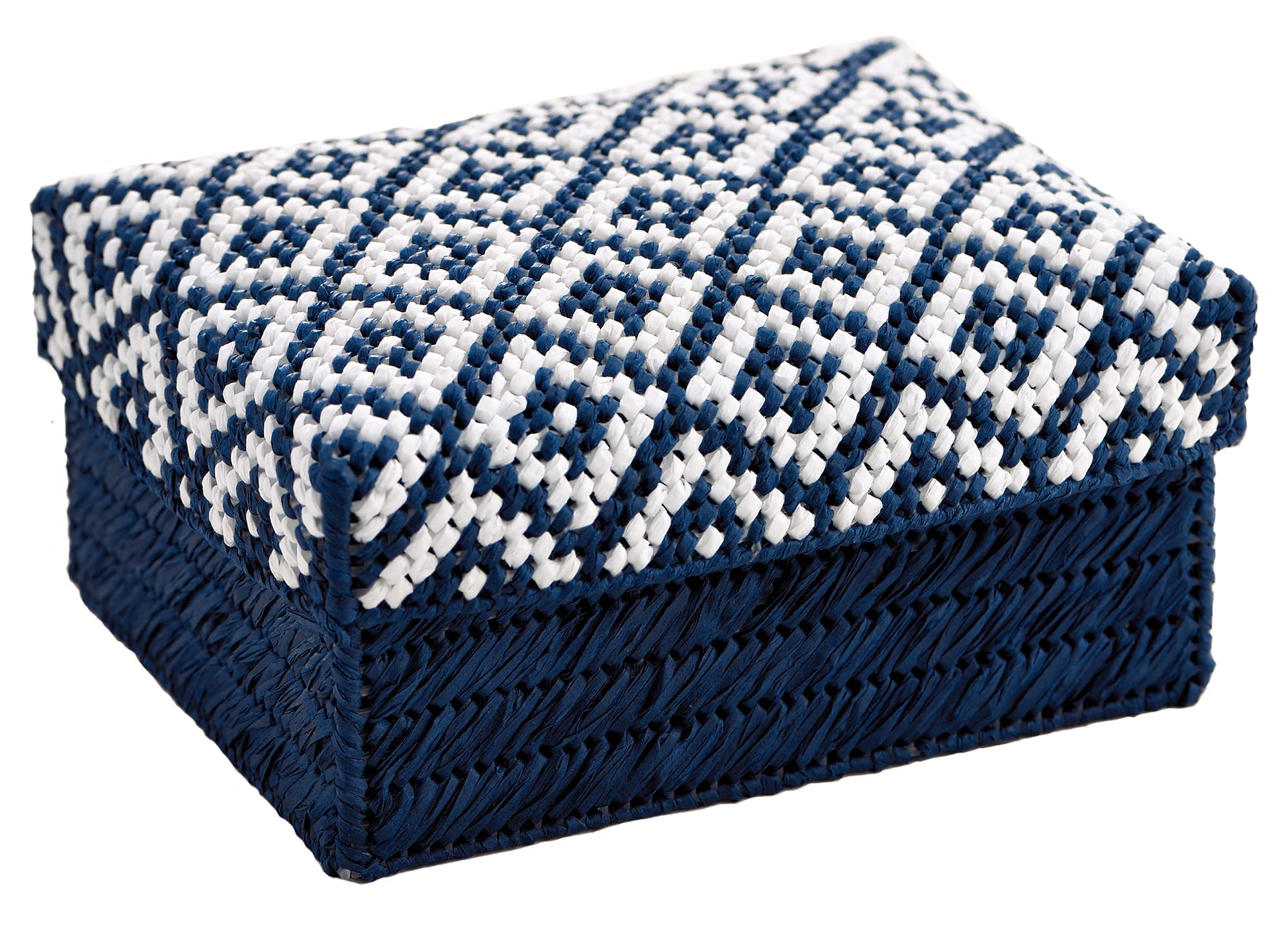 

Набор для рукоделия Takagi Fiber Panami из бумажной пряжи для плетения обычной корзины, темно-синий, TC-154