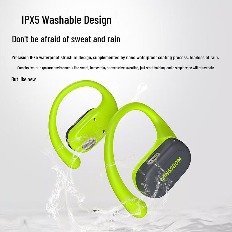 Lsndston TS19 Open-Ear Bone Conduction Sports Bluetooth Earbuds