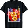 Flowers of Portugal Word Art - Portuguese Pride T-Shirt
