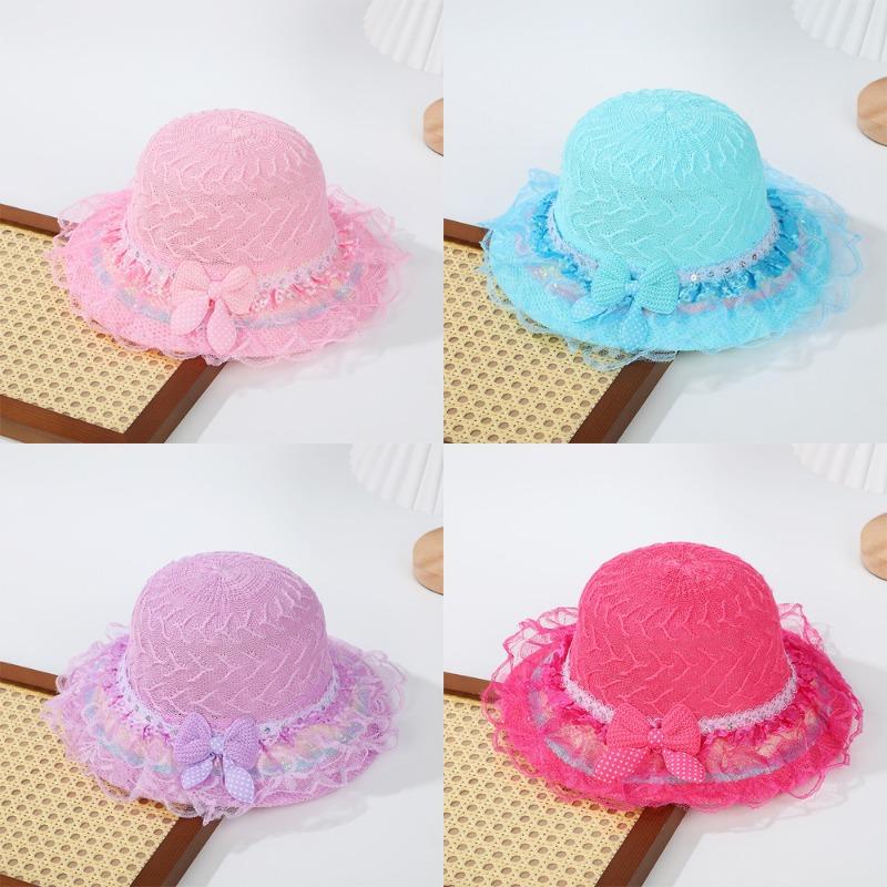 Scenic spot stall supply, summer baby hats, sun protection children's straw hats, children's sun hats, summer cool hats, children's hats