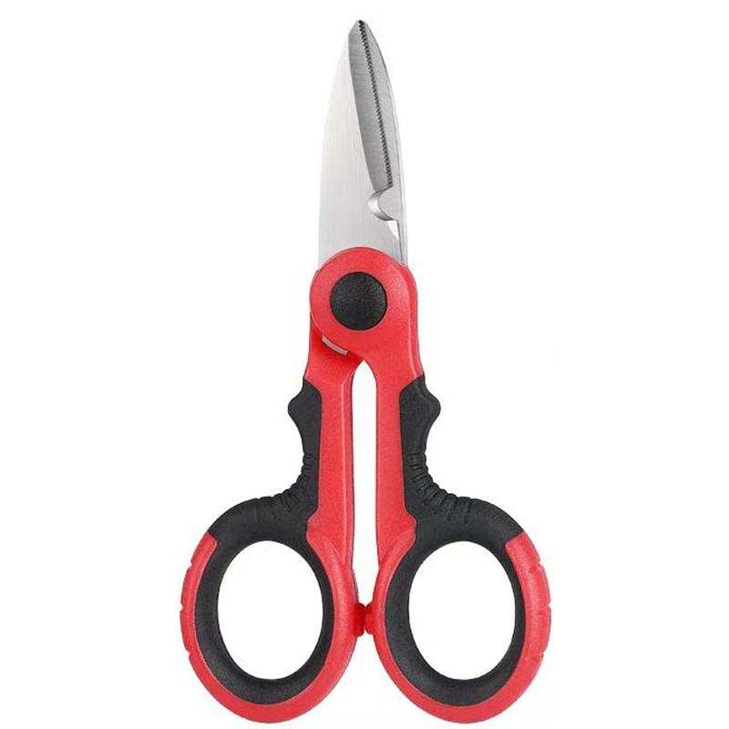 Nerezové rybářské nůžky Příslušenství Kleště nůžky PE pletený drát elektrikář přenosné nůžky rybářské nářadí nůžky