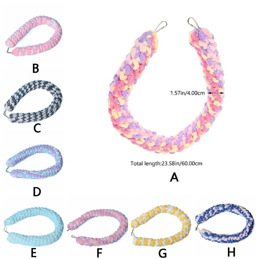 60cm Hamster Swing Rope Soft Hanging Rat Toy Hammock Sugar Glider Climbing Rope  Guinea Parrot