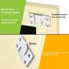 Stainless Steel Photo Frame Hooks Picture Hanging Buckle Install Tools Oil Painting Hanger