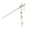 Moon Bird Crystal Tassel Hairpin Creative Ancient Costume Accessories Retro Hairpin Simple Fashionable Women Traditional Jewelry