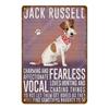 Animal Dog Cat Vintage Metal Poster Home Decor Retro Tin Sign For Pub Bar Club Decorative Plate Poodle Wall Plaque