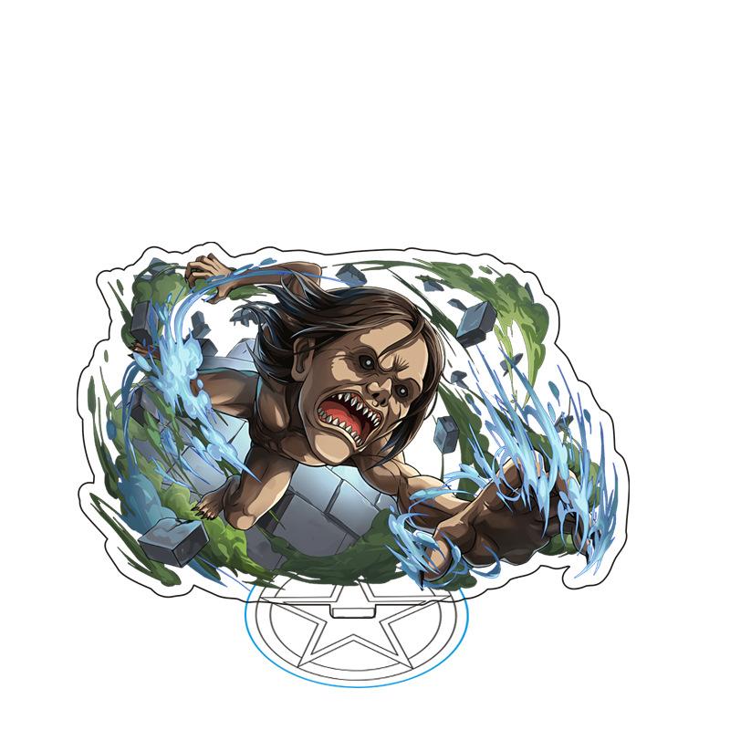 15cm Anime Attack On Titan Acrylic Stand Action Figure Toy Cartoon Figures Desktop Home Decoration