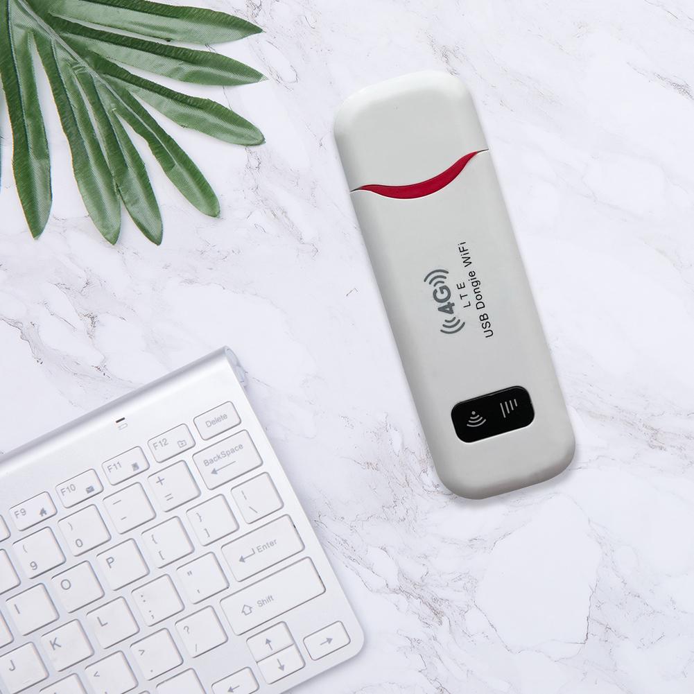 4G/5G LTE Wireless USB Dongle Mobile Broadband 150Mbps Modem Stick 4G Sim Card Wireless Router Home Office Wireless WiFi Adapter