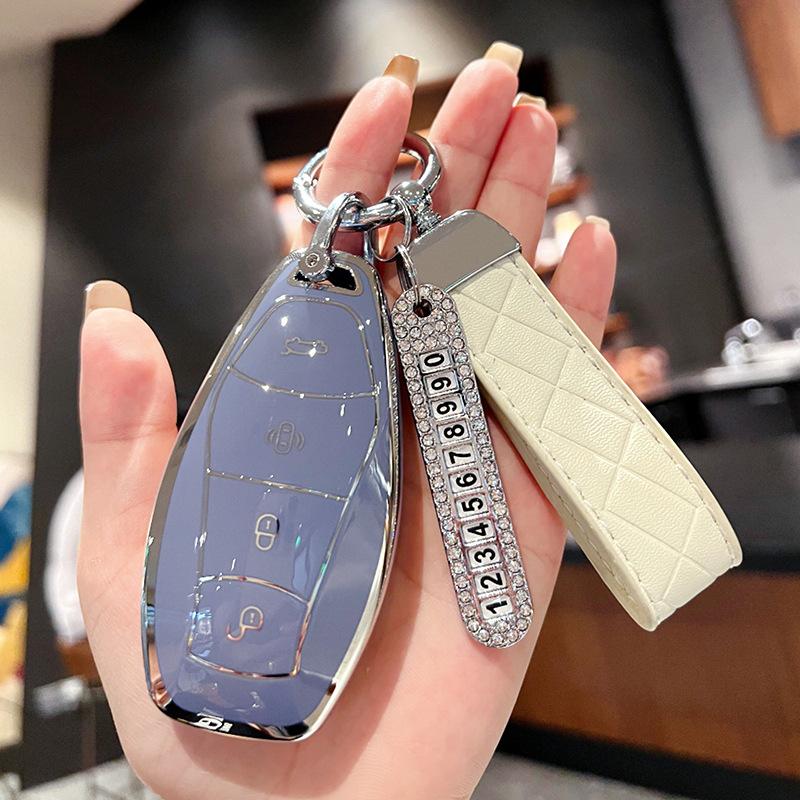 Applicable To 2024 New Hongqi H5 Key Set 2023 H6 H9HQ9 HS5 HS7 HS3 Car Buckle Case Male