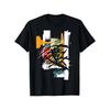 Europäische Größe Lebendiges Graffiti Leinwand Crew Abstrakte Kunstfertigkeit in Premium Sm Gleicher Stil für Männer und Frauen 2026 Sommer Kurzärmeliges Bedrucktes T-Shirt