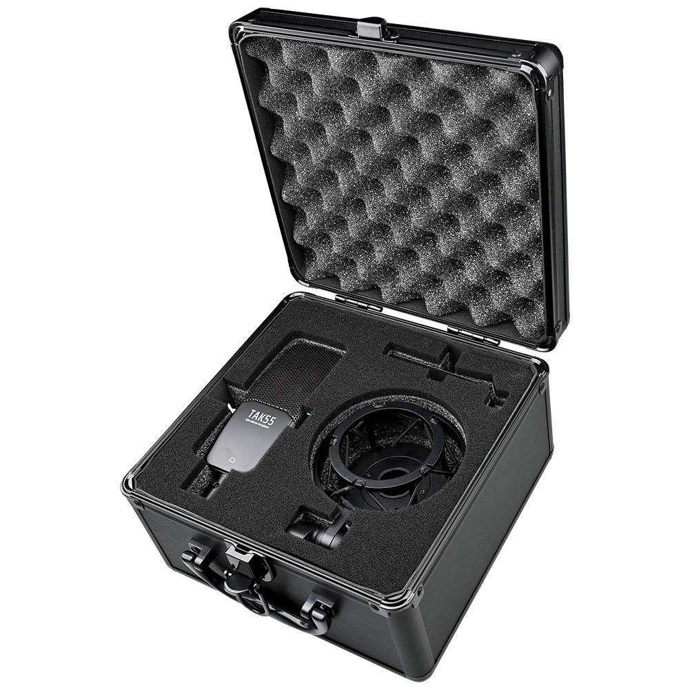 Takstar TAK55 Professional Recording Microphone with Shock Mount and Pop Filter For Vocal Recording Podcasting Radio Studio