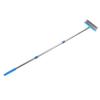 20CM Hard Cleaning Brush Telescopic Handle Steel Wire Scrubbing Broom for Grime Moss Removal Outdoor Floor Deck Garden