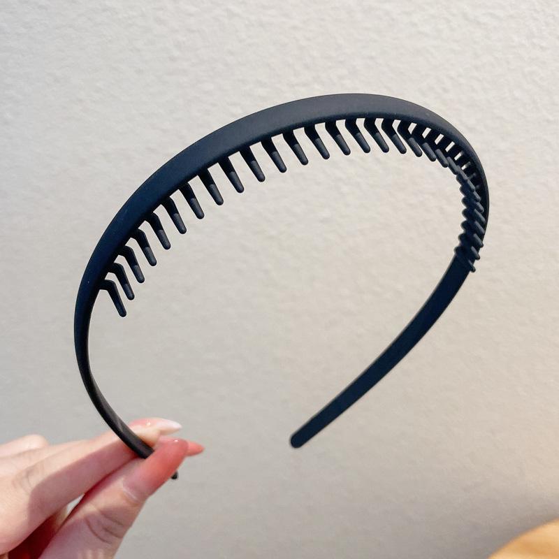 

Летняя нескользящая повязка на голову с зубчиками: Универсальная женская дорожная клипса