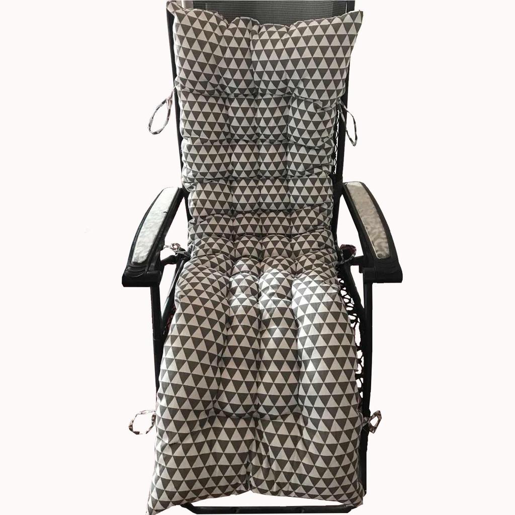 Thickened Double-Sided Rocking Chair Cushion for Autumn and Winter Folding Loungers