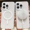 Magnetic & Transparent iPhone Case for iPhone 17/16/15 Pro/14/13/12/11 Pro Models