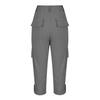 Women's Capris Cargo Joggers Mid Rise Cropped Cargo Pants Summer Quick Dry Hiking Pants with Multi Pockets