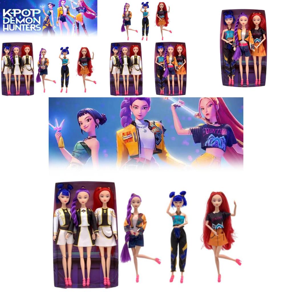 Kpop Demon Hunters Pvc Baby Doll Toy For Trendy Collectors Decoration