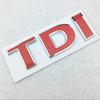 3D Metal TDI Logo Chrome Car Rear Trunk Badge Sticker Emblem For VW GTI Polo Golf 5 6 7 Tiguan Passat Decals Auto Accessories AX3