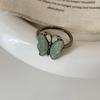 Sterling Silver Niche Design Open Ring: Korean Style, Stackable, Colorfast, Light Luxury